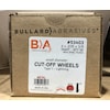 Bullard Abrasives Small Diameter Cut-Off Wheel, 4 x .035 x 3/8 T1, PK50 53403